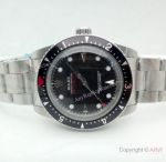 Vintage Replica Rolex Milgauss Stainless Steel Black Face Watch